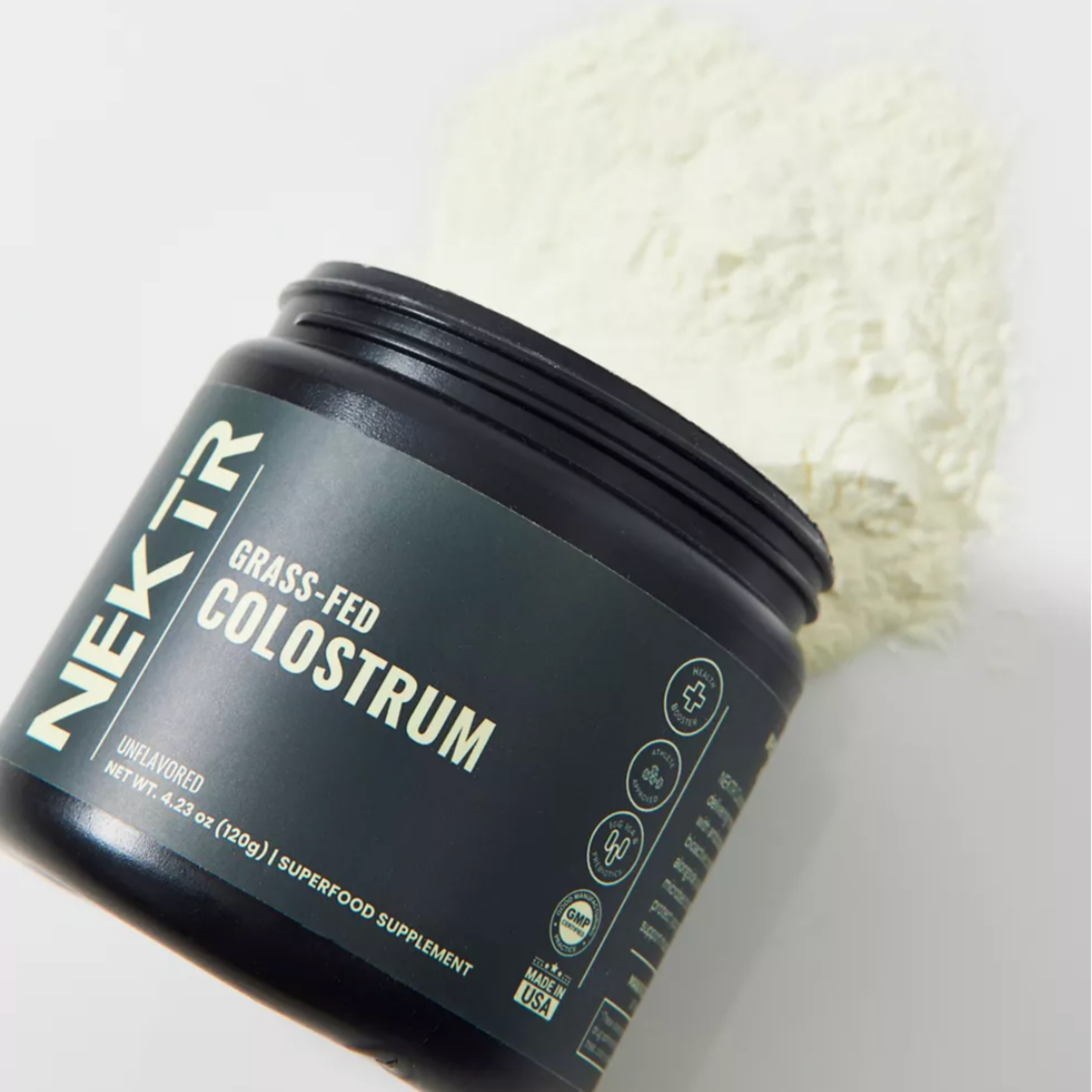 NEKTR Grass-Fed Bovine Pure Colostrum.