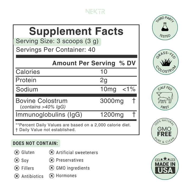 NEKTR COLOSTRUM