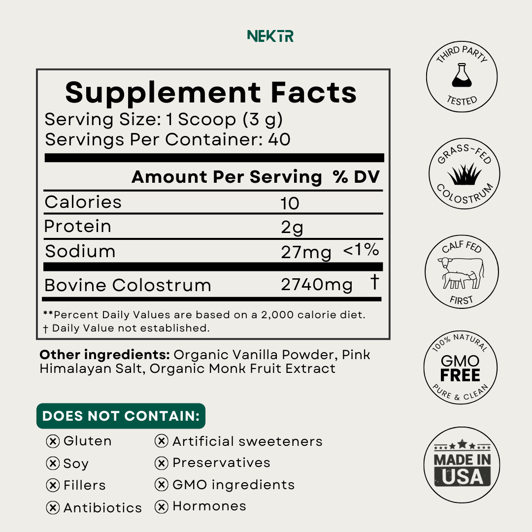 NEKTR Colostrum