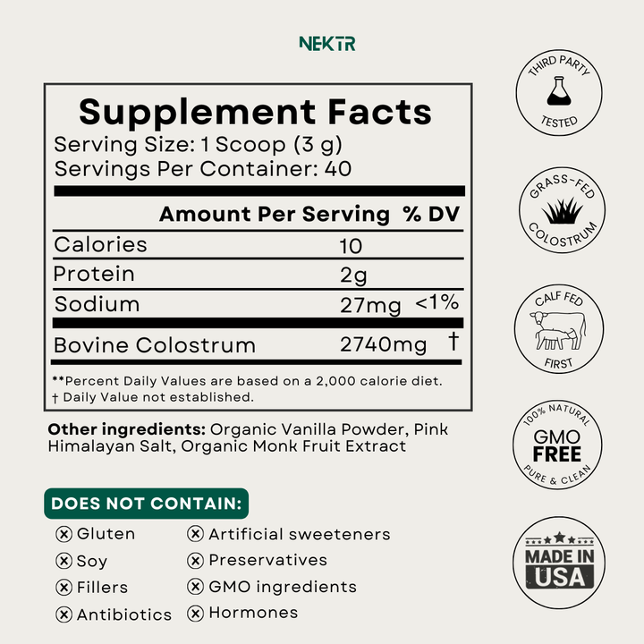NEKTR Colostrum