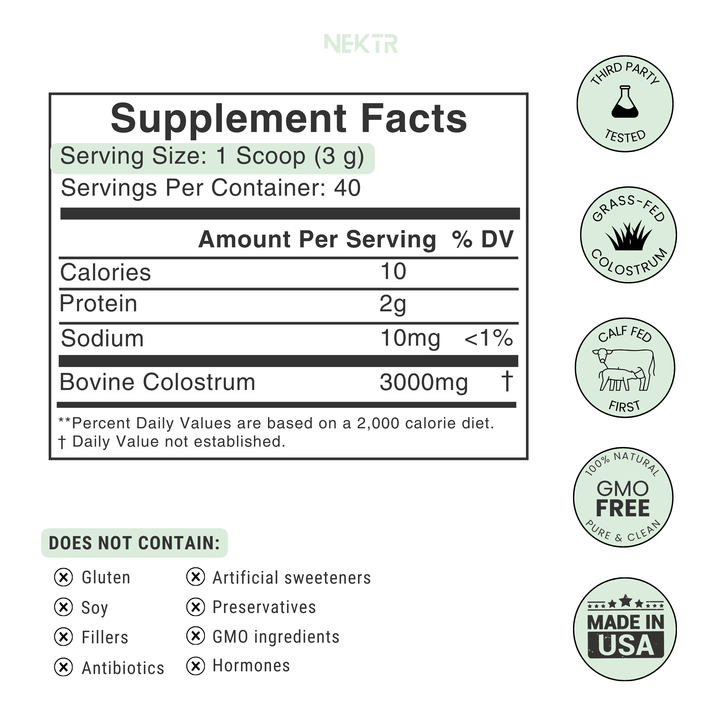 NEKTR COLOSTRUM